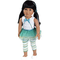 Jasmine 18" Vinyl Fashion Play Doll with Open/Close Eyes B269798