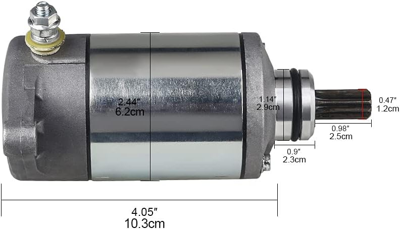 Starter Compatible with Suzuki Eiger 400 Arctic Cat LT-A400 LT-F400 2002-2007 Pack of 2 V47894