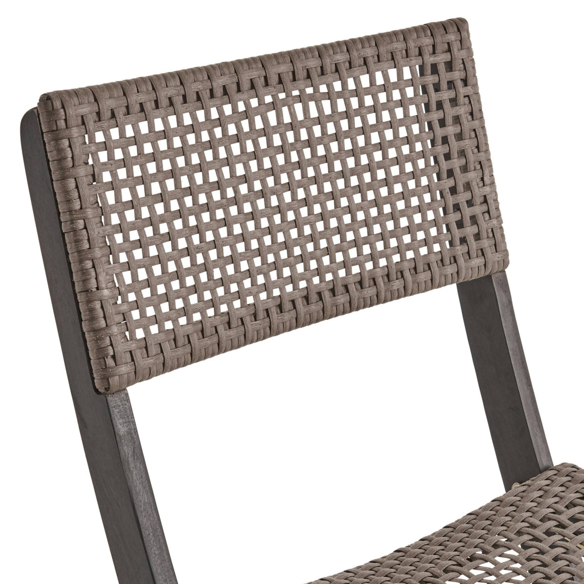 2pk Acacia Wood Foldable Patio Bistro Chairs Teak Q149