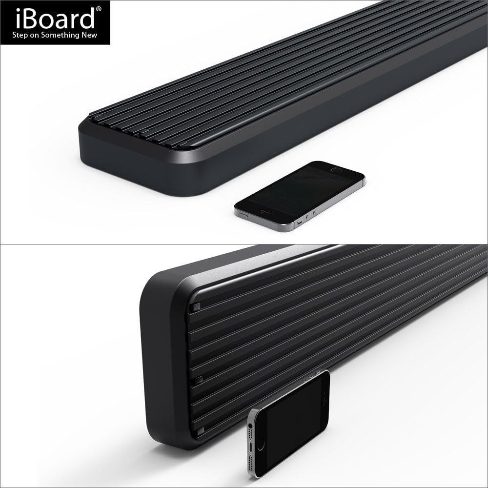 6in Black Running Boards X480527