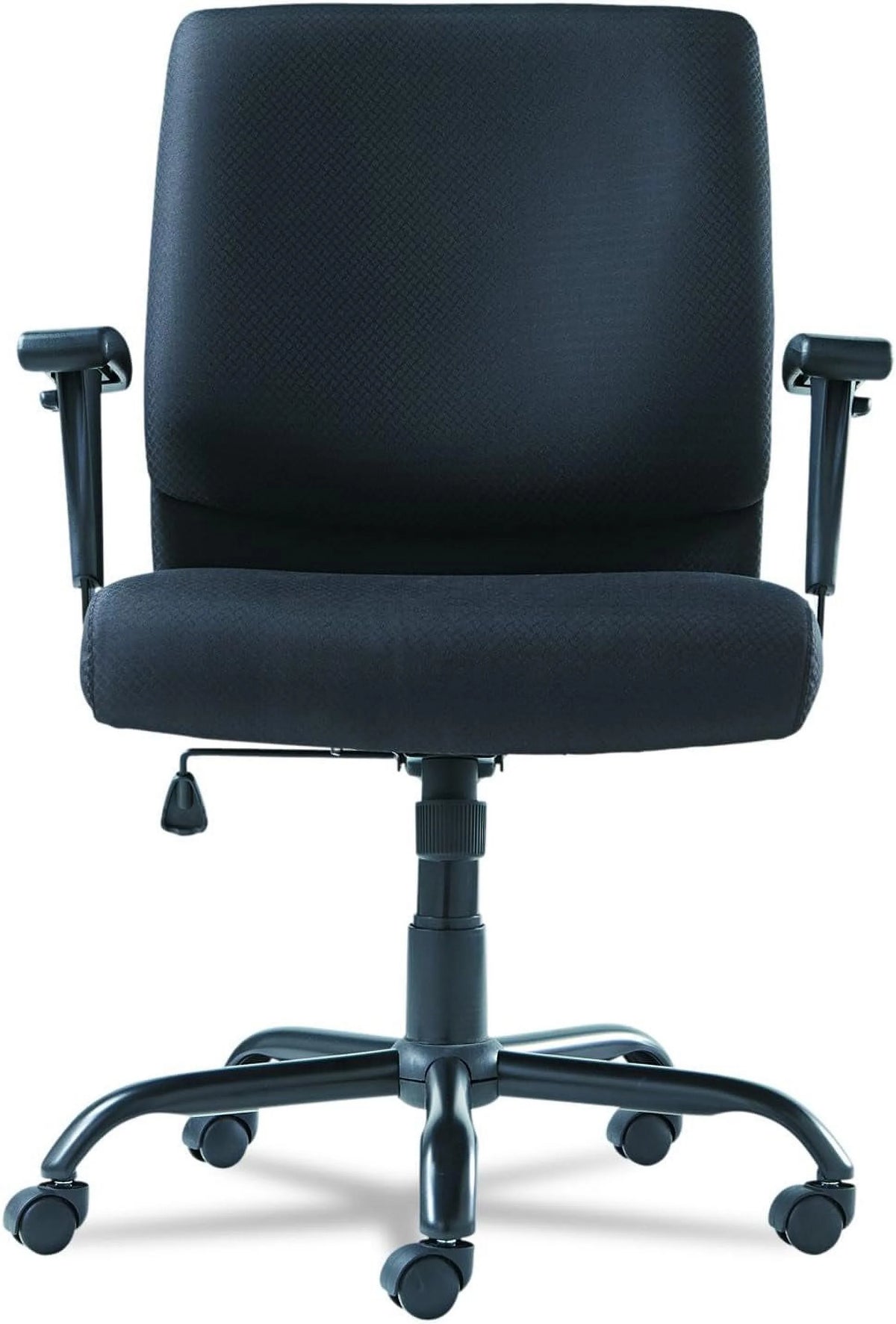 Big And Tall Black Swivel Tilt Chair I16810