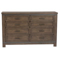 8 Drawer Mahogany Dresser A838