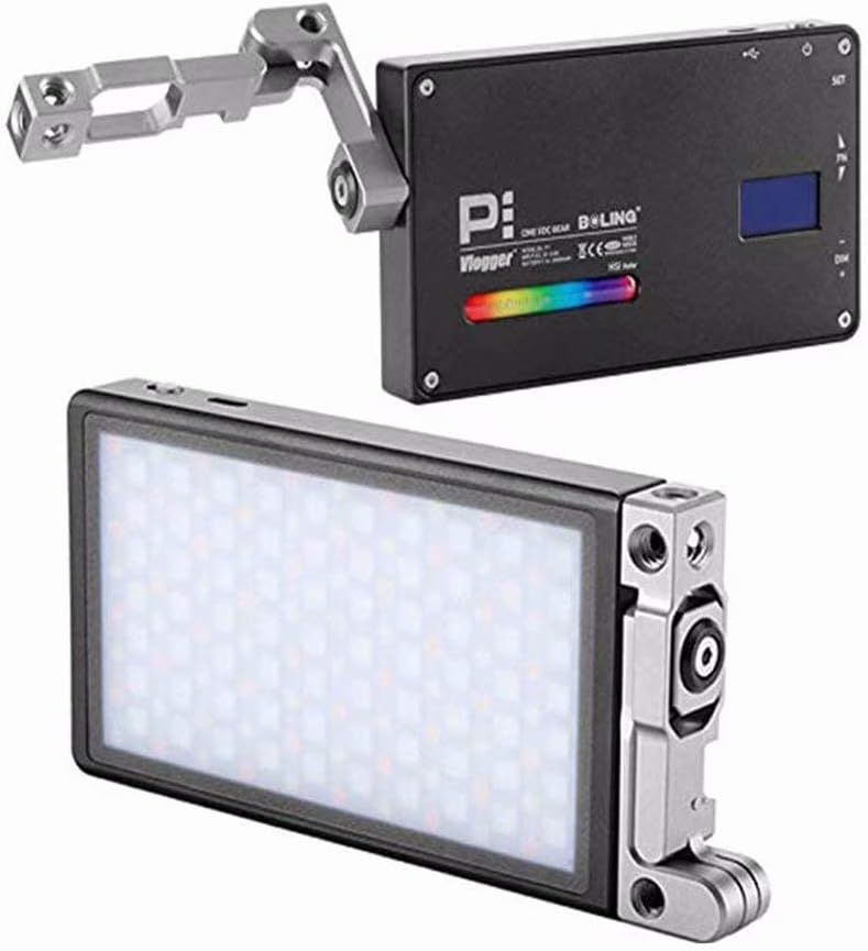 RGB LED Video Light with 2500k-8500k Color Range S736865