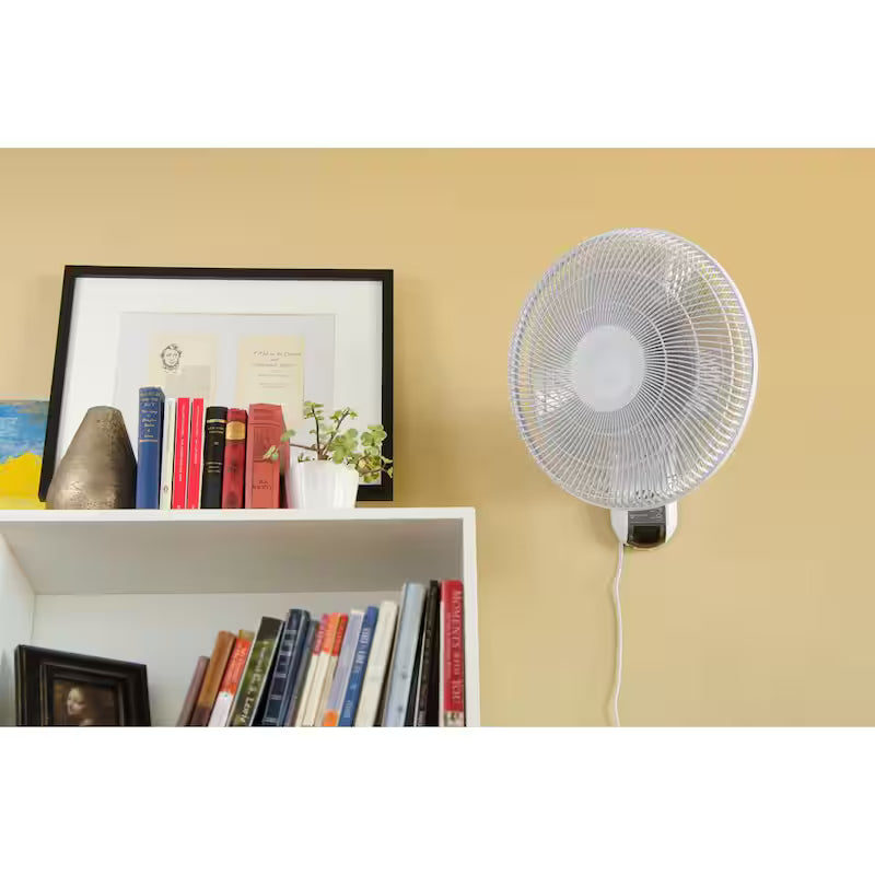 16 in. Indoor Wall Mount Fan with Remote V923