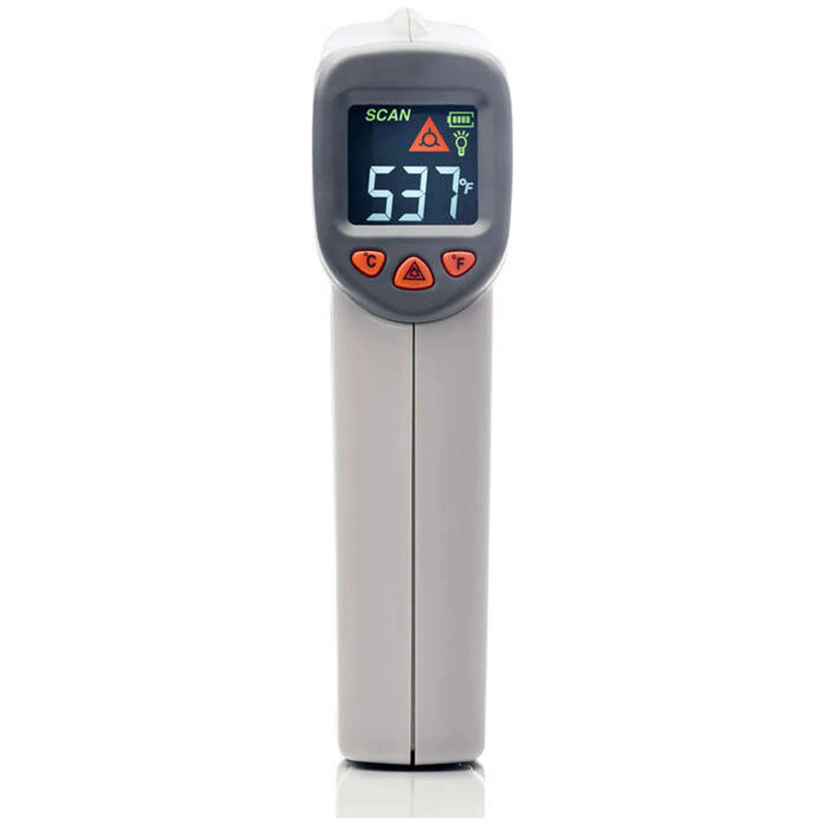 Infrared Thermometer, No Touch, Laser, Digital Temperature Gun with Display, Temp Range -26°F to 1022°F I7772