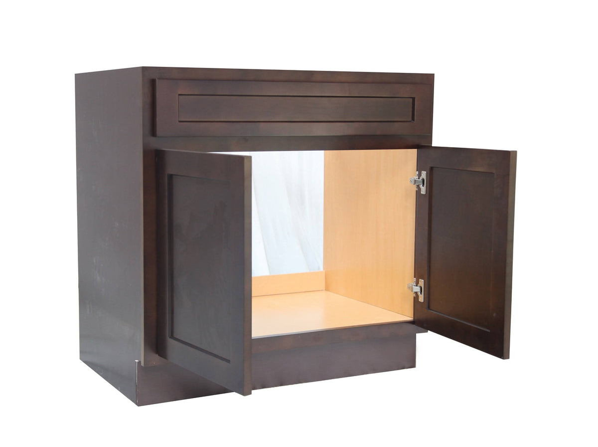 White 39 inch Vanity Cabinet O9242