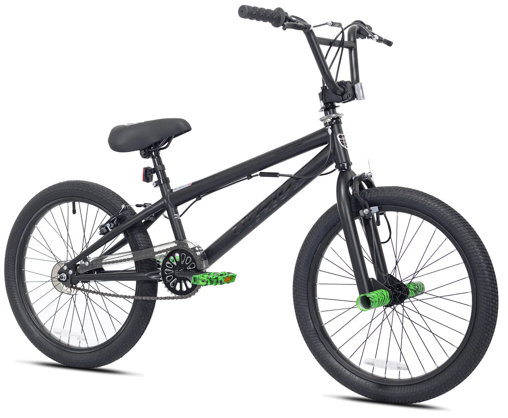 20 in. Boy's BMX Child Bicycle Matte Black Q76468