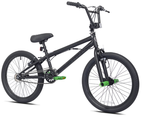 20 in. Boy's BMX Child Bicycle Matte Black Q76468