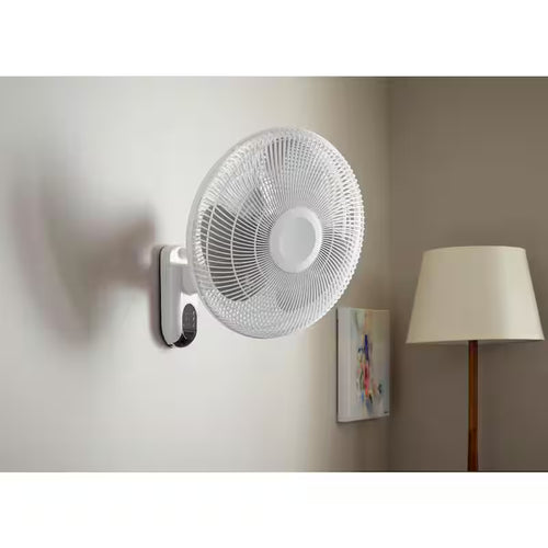 16 in. Indoor Wall Mount Fan with Remote V923