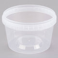 16 oz Clear Tamper Resistant Deli Container - 500/Case L388