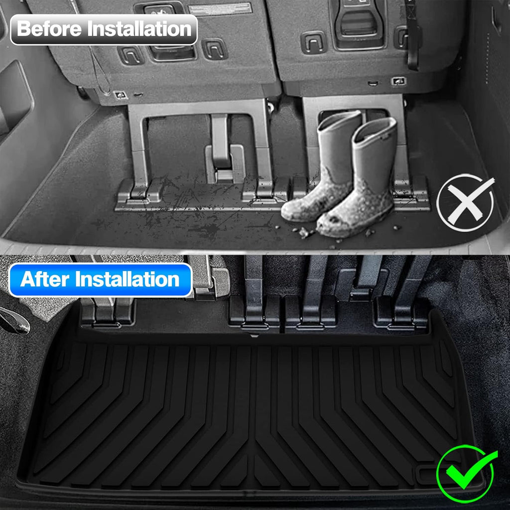 TPO Non-Slip Car Cargo Mat for 2022 Kia Carnival X972539
