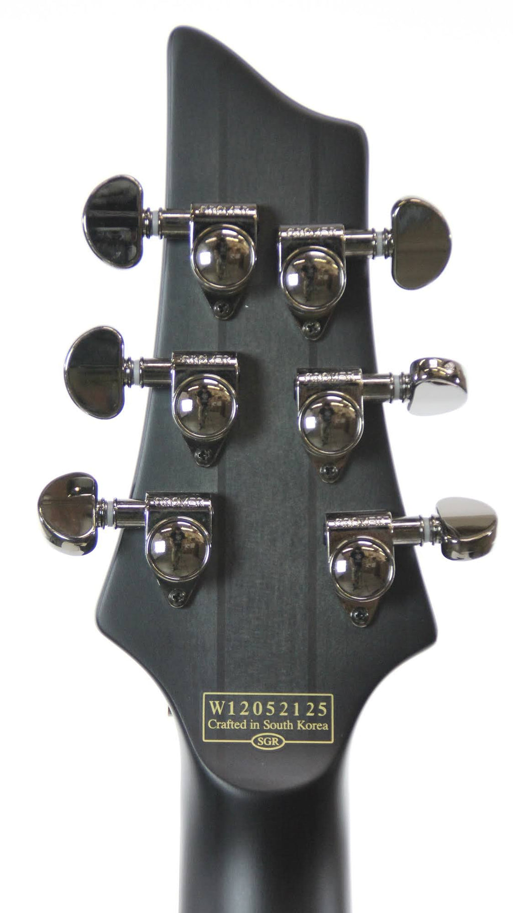 See-Thru Black Satin Electric Guitar H185
