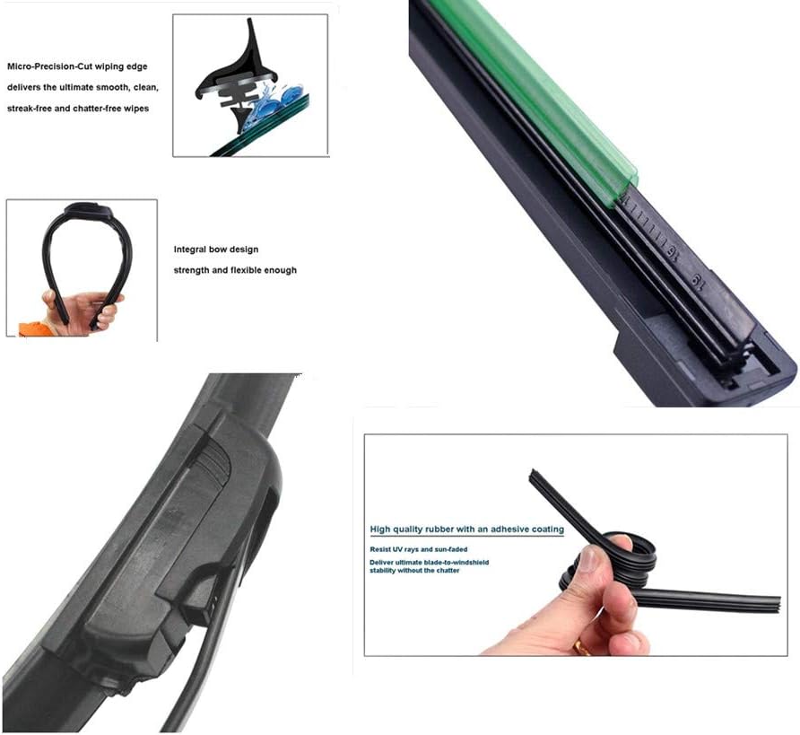 12V Electric Wiper Motor Kit with Automatic Return Function Pack of 2 H320