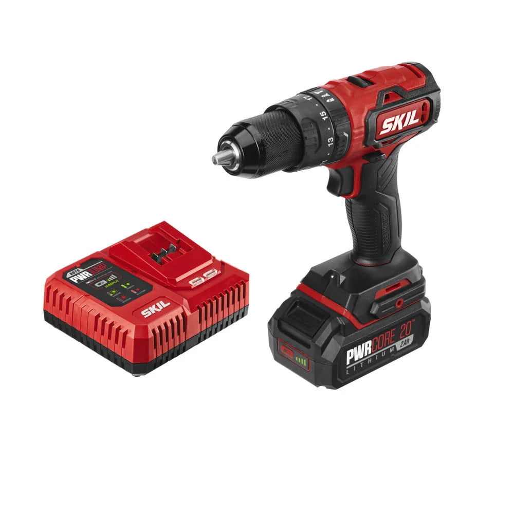 Brushless 20V Cordless Drill Driver and Circular Saw Kit Set with 4.0Ah Battery N8005
