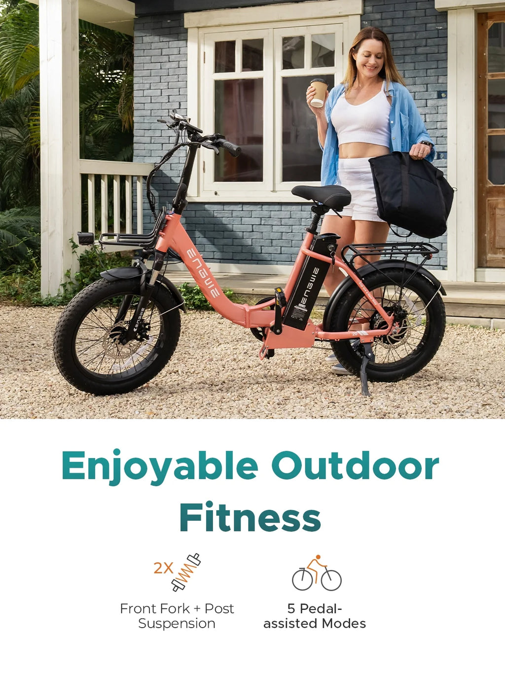 Folding Electric Bike 750W Fat Tire V425