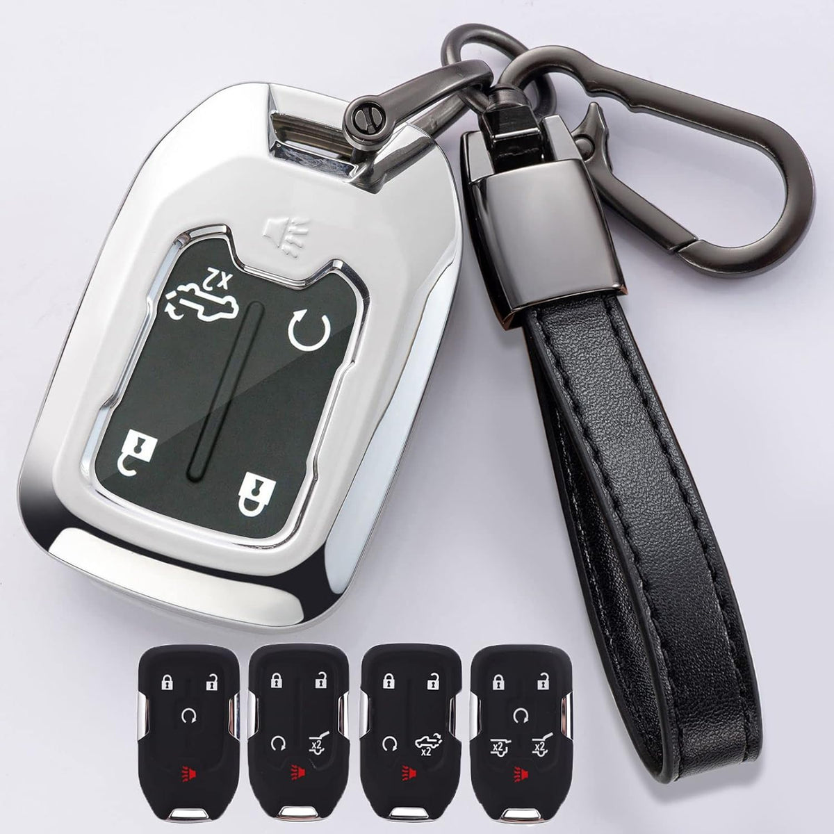 Red Smart Key Fob Cover Case A738708