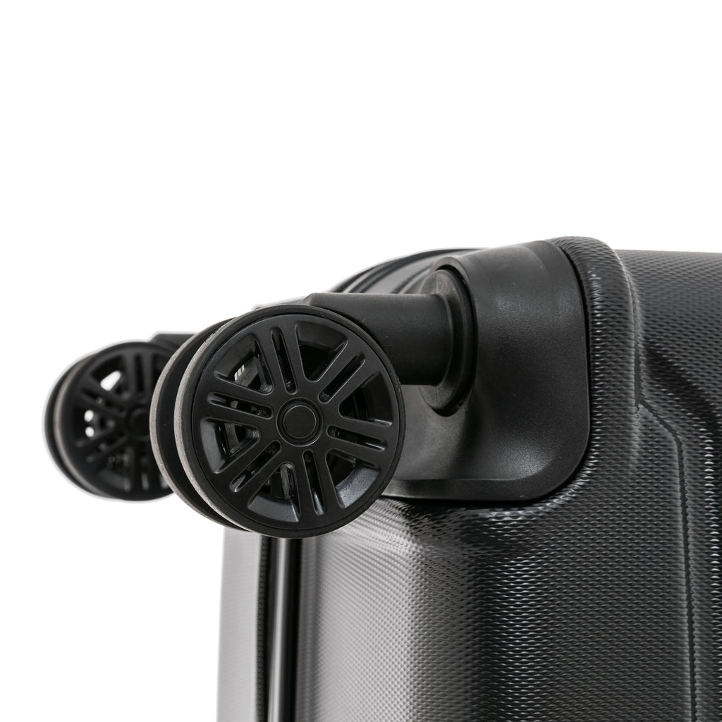 24" Hardside Lightweight Luggage with Spinner Wheels, Black M356258