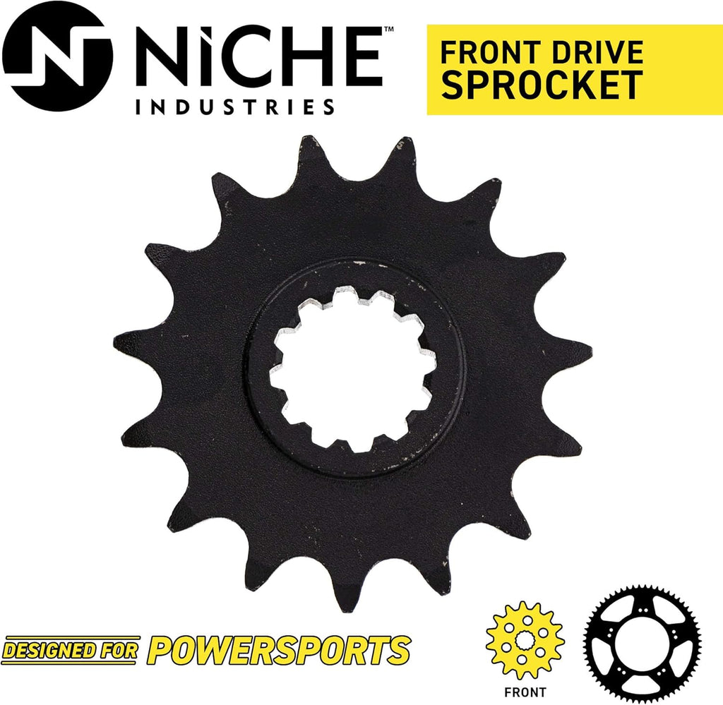 Front 15 Rear 42 Tooth 525HZ Standard 120 Links Drive Sprocket Chain Combo J6235