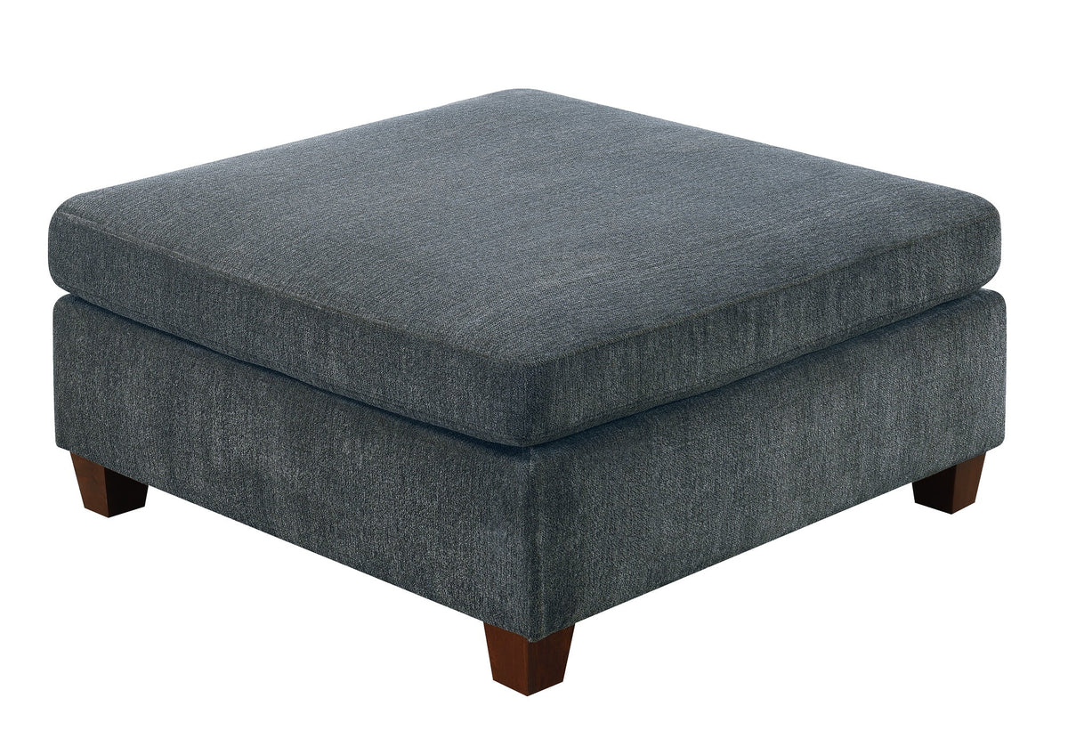Grey Chenille 6pc Modular Sofa Set T9133